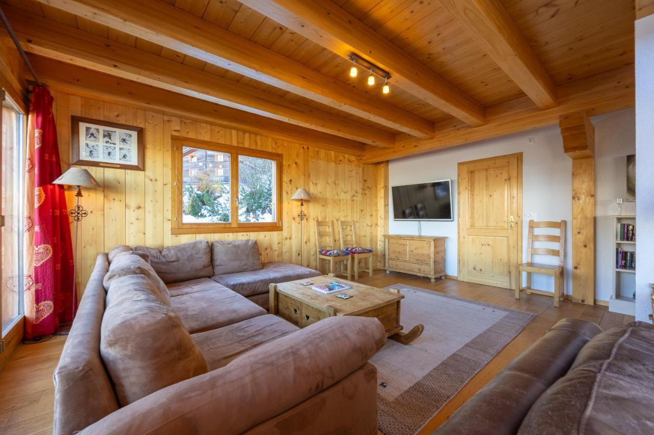 Chalet Vansamis, Breathtakinng Views & Sauna Nendaz Exterior photo