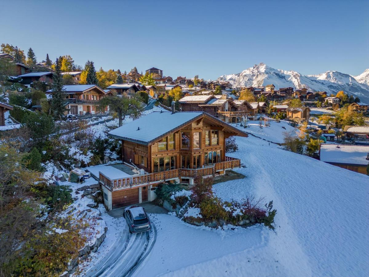 Chalet Vansamis, Breathtakinng Views & Sauna Nendaz Exterior photo