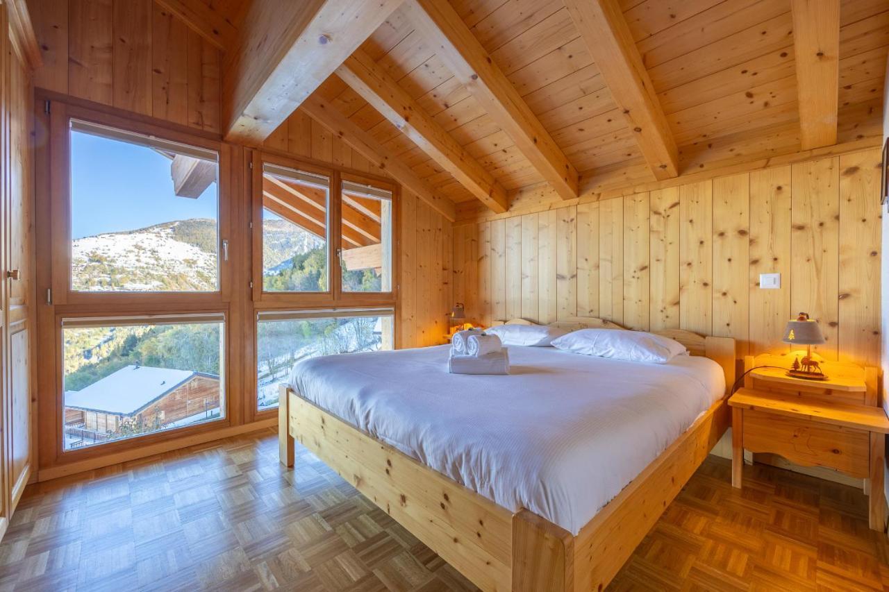 Chalet Vansamis, Breathtakinng Views & Sauna Nendaz Exterior photo